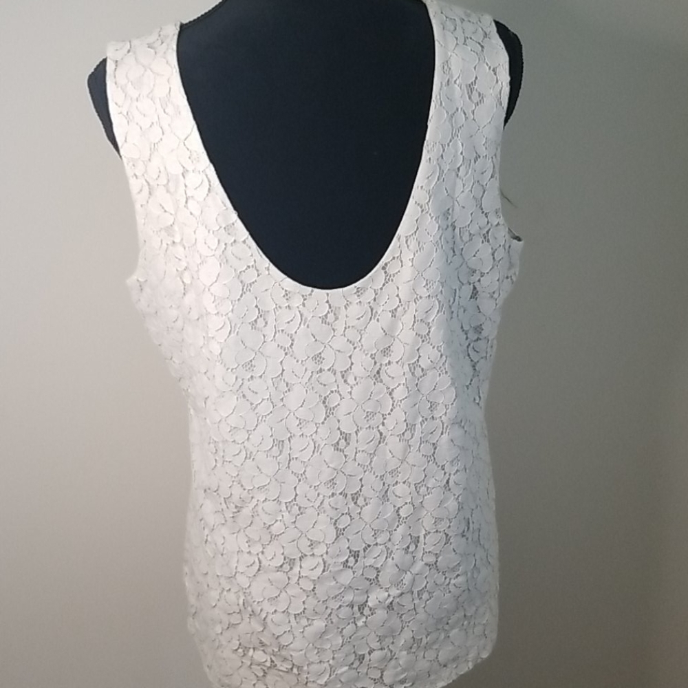 New Banana Republic Factory Lace Tank Size Large - Picture 4 of 6